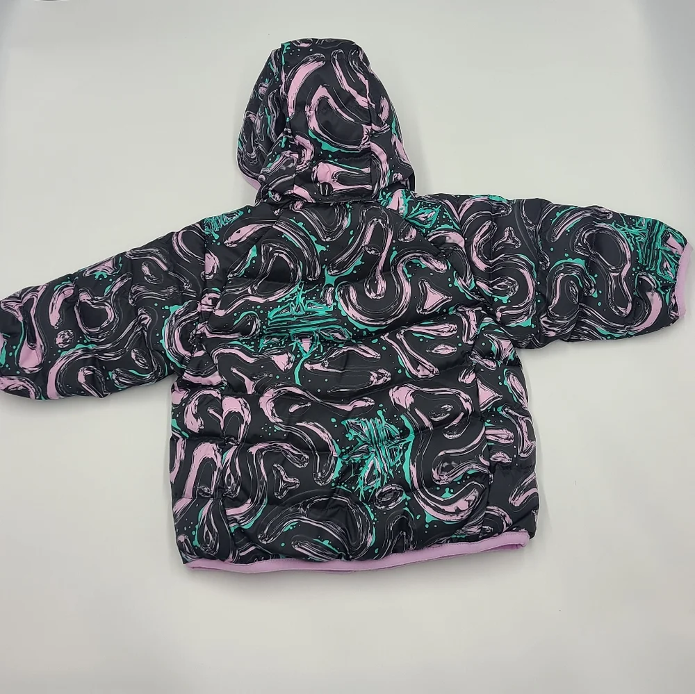 NEW Adidas baby girl down feather jacket size 6 months